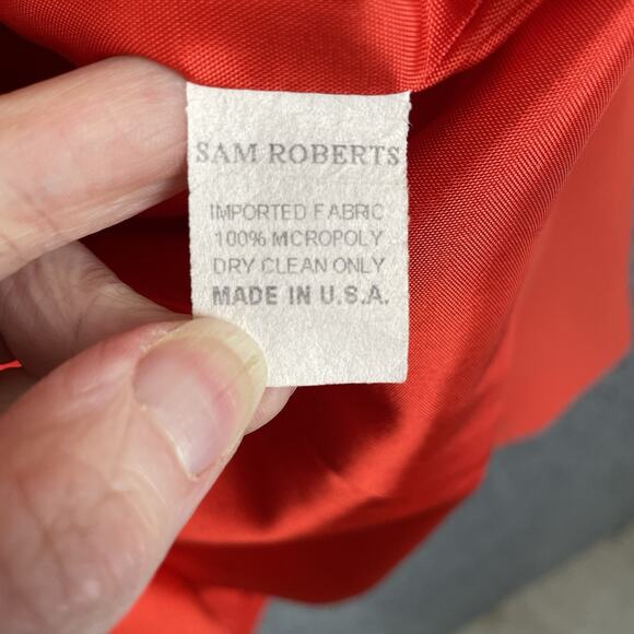 VTG Sam Roberts New York Womens Jacket Sz 16 Bold Sophisticated Made in USA 90s - Picture 7 of 8